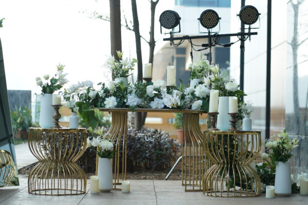 Damru side table (Pcs 36) White - Image 4