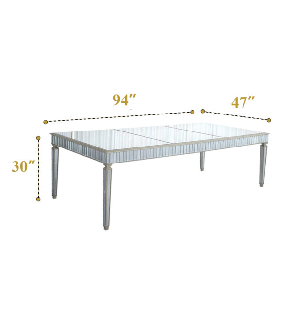 Mirror Chips Table (big) 12 - Image 2