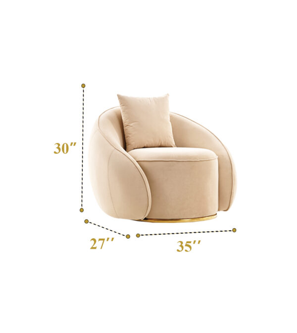Banana Curve Sofa 1 seater ( 08 ) - Image 2
