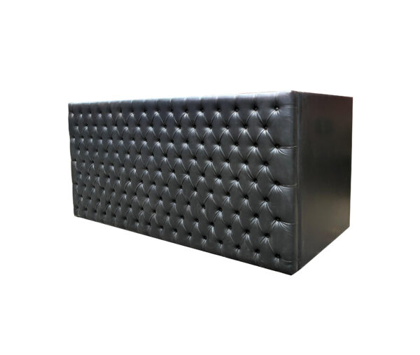 Black Leather Bar Counter ( 4 Qty  )