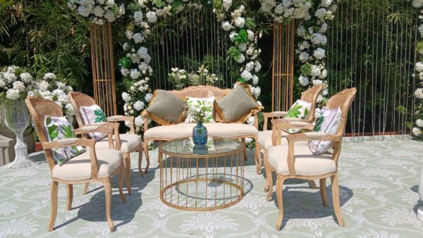 Rattan Arm Chair ( 100 ) - Image 5