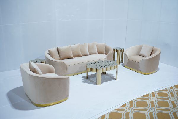 Beige Panther Sofa 3 Seater ( 24 ) - Image 7