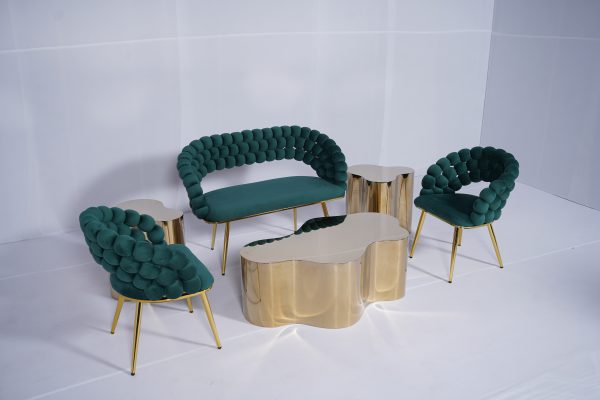 Bubble Sofa 3 Seater ( Green 06 ) - Image 6