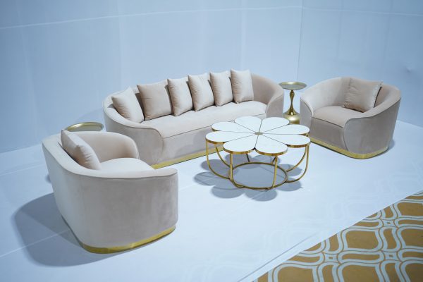 Beige Panther Sofa 3 Seater ( 24 ) - Image 3