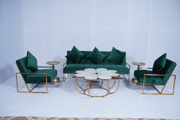 Blush Green Sofa 3 seater ( 24 ) - Image 6