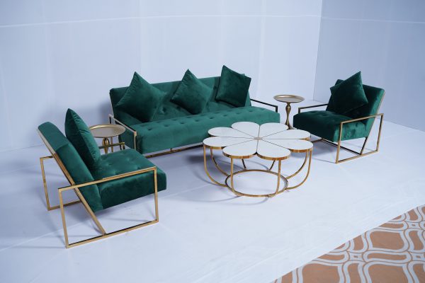Blush Green Sofa 3 seater ( 24 ) - Image 8