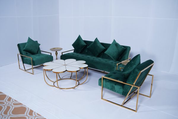 Blush Green Sofa 3 seater ( 24 ) - Image 7