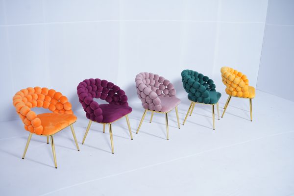Bubble Sofa 1 Seater ( Green 12) - Image 4