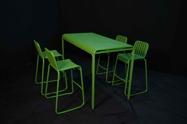 Colourful Bar Tables (Green) 12 Qty - Image 2