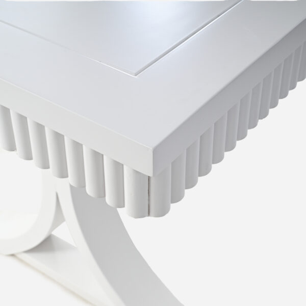 White Sajankote Table ( 12 Qty) - Image 2