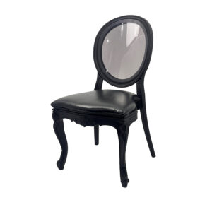 Imperial Chair Glass ( Black) 300