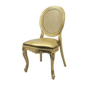 Imperial Chair Rattan ( Gold) 350