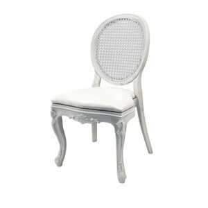 Imperial Chair Rattan ( White) 350