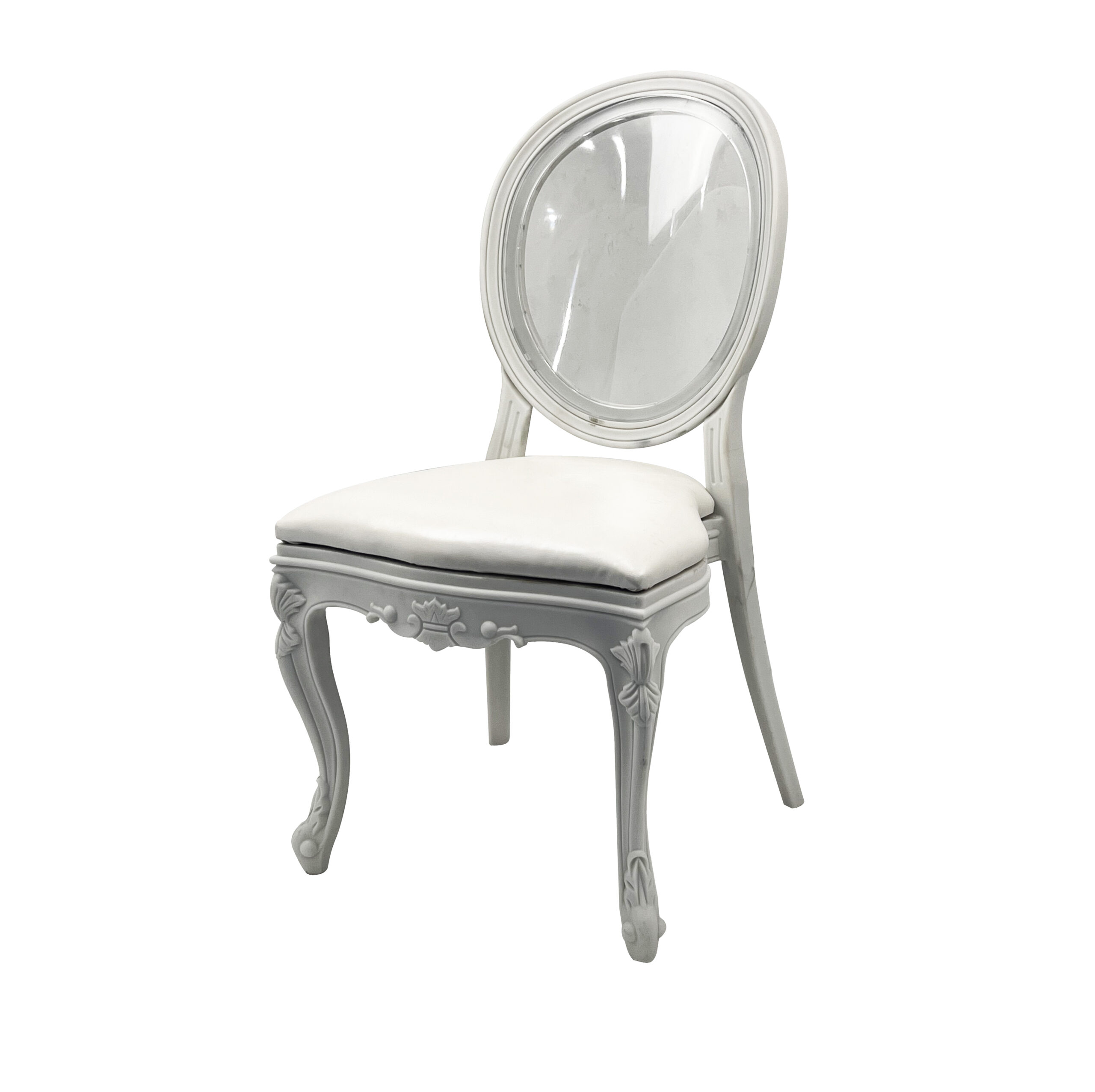 Imperial Chair Glass ( White) 350