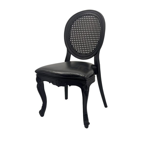 Imperial Chair Rattan ( Black) 300