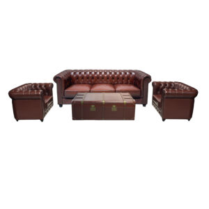 Leather Sofa Set ( 6 )