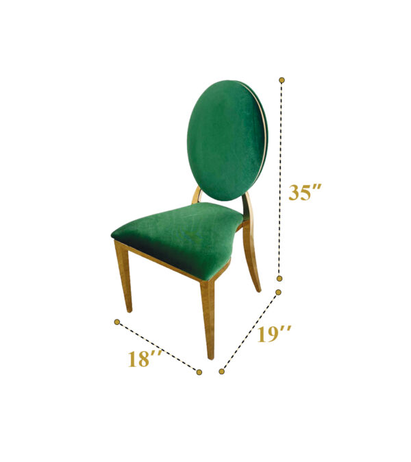 Louis Chairs (Green) 300 - Image 2
