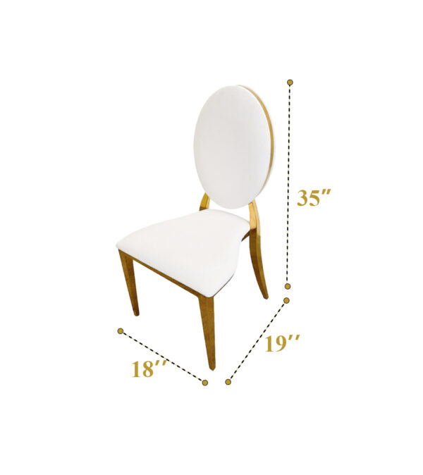 Louis Chairs (White) 300 - Image 2