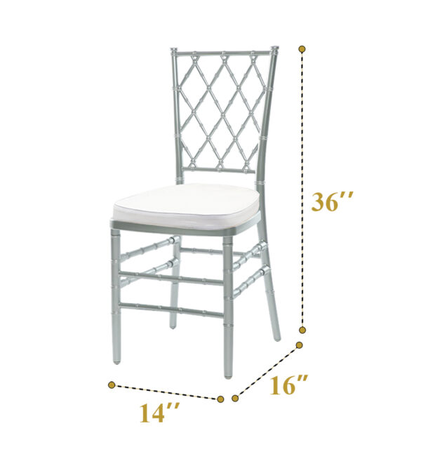 Silver Meshback Chairs (400 Pcs) - Image 2