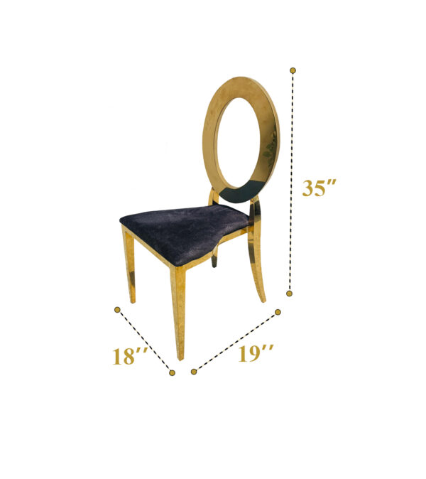 Oasis Chairs (Black) Qty 300 - Image 2