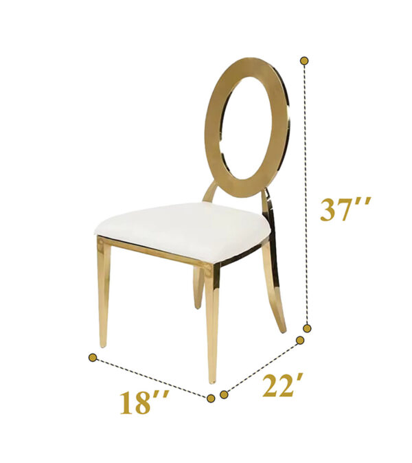 Oasis Chairs (White) Qty 300 - Image 2