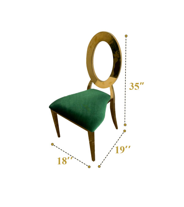 Oasis Chairs (Green) Qty 300 - Image 2