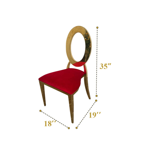 Oasis Chairs (Red) Qty 300 - Image 2