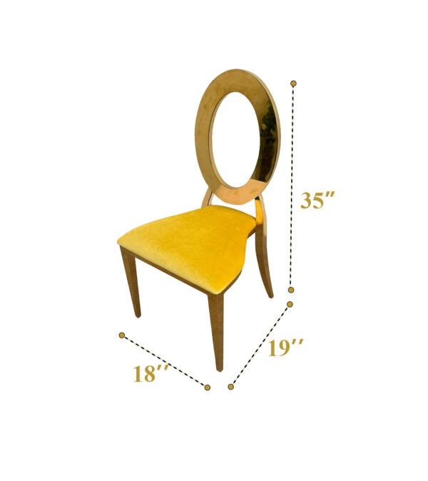 Oasis Chairs (Yellow) Qty 300 - Image 2