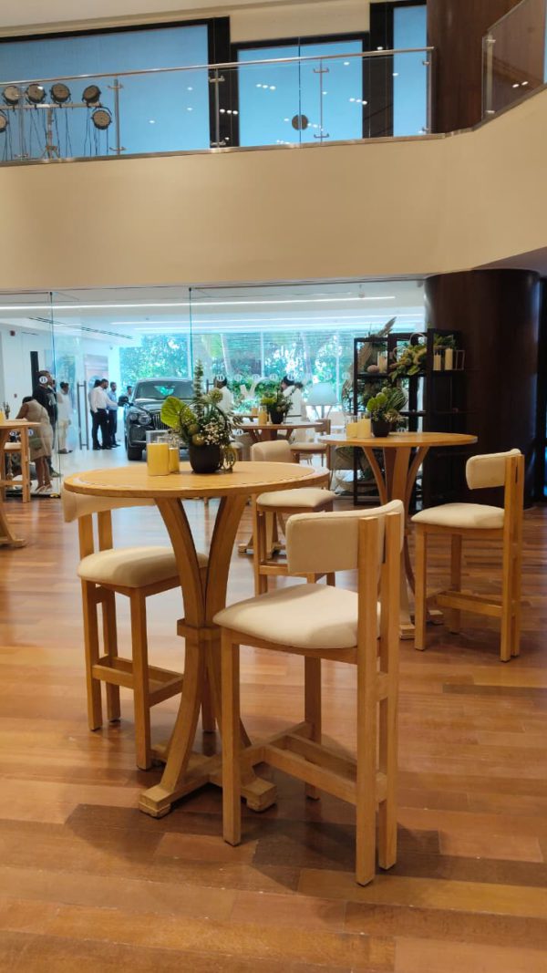 Wooden Curve Bar Chair (24 Qty) - Image 6