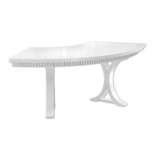 White Full Moon Table ( 8 pc)