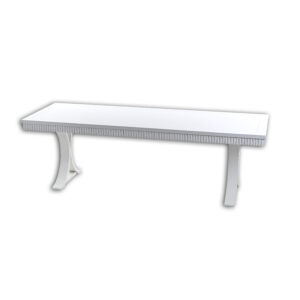 White Sajankote Table ( 12 Qty)