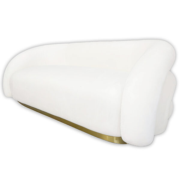 White Plum Sofa 3 Seater ( 16 )