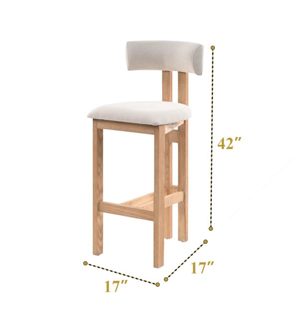 Wooden Curve Bar Chair (24 Qty) - Image 4