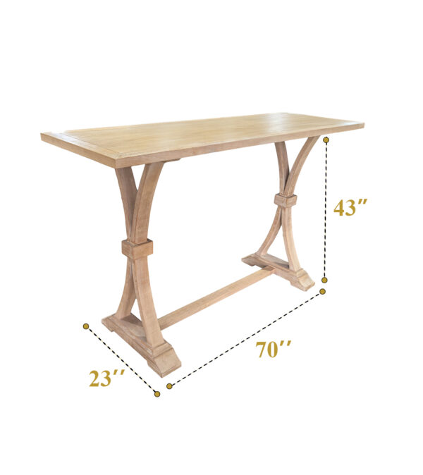 Long Curve Cocktail Table (12 Qty ) - Image 5