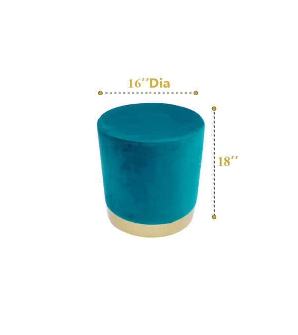 Colourful Pouffes Green ( 12 ) - Image 4