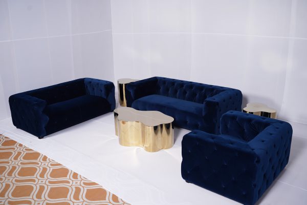 Royal Blue sofa 2 seater (Pcs 12) - Image 5
