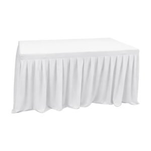 Table ( White Cover ) 6 x 1.5
