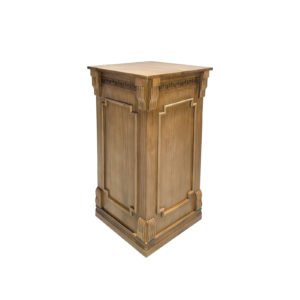 Vintage wooden bar counter