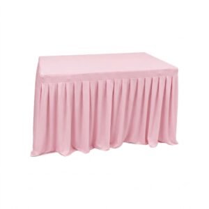 Table ( Light Pink & Light Purple Frill )