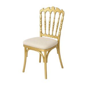 Walnut Princess Chair ( Gold ) 1000 qty