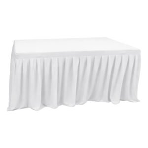 Table ( White Cover ) 6 x 2